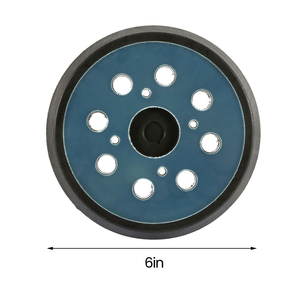5 Zoll 8 Löcher 125 mm Hakenschlaufe Schleif Stützteller Elektrischer Exzenterschleifer Scheibenscheiben Porter Cable Backup Stick On Pad – Detail 15