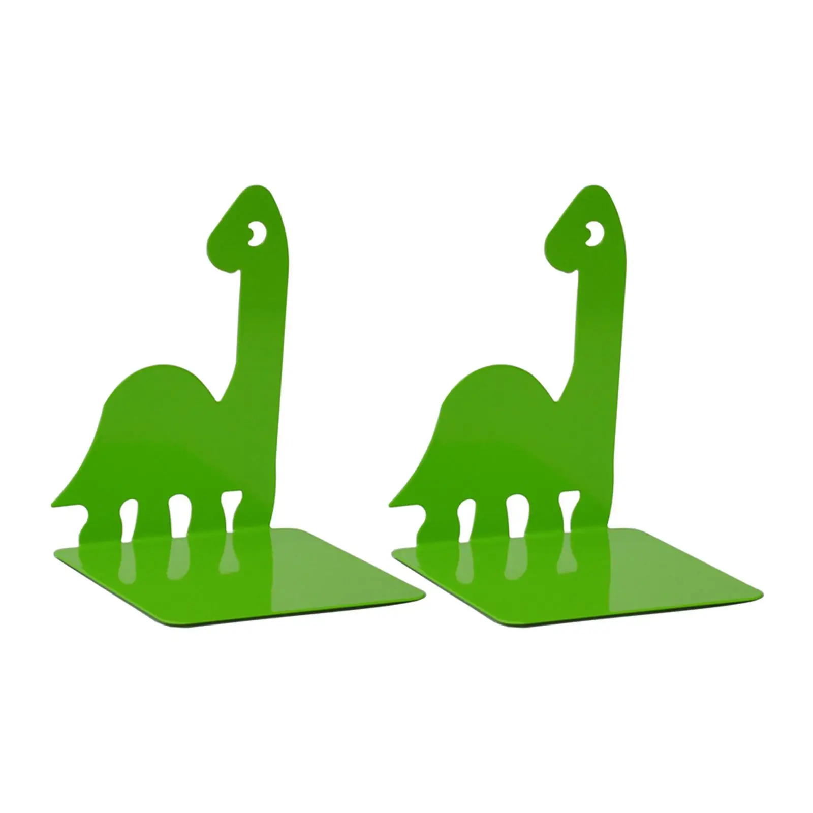 2 Pieces Dinosaur Shape Bookends Stationery Multipurpose for Study Dormitory