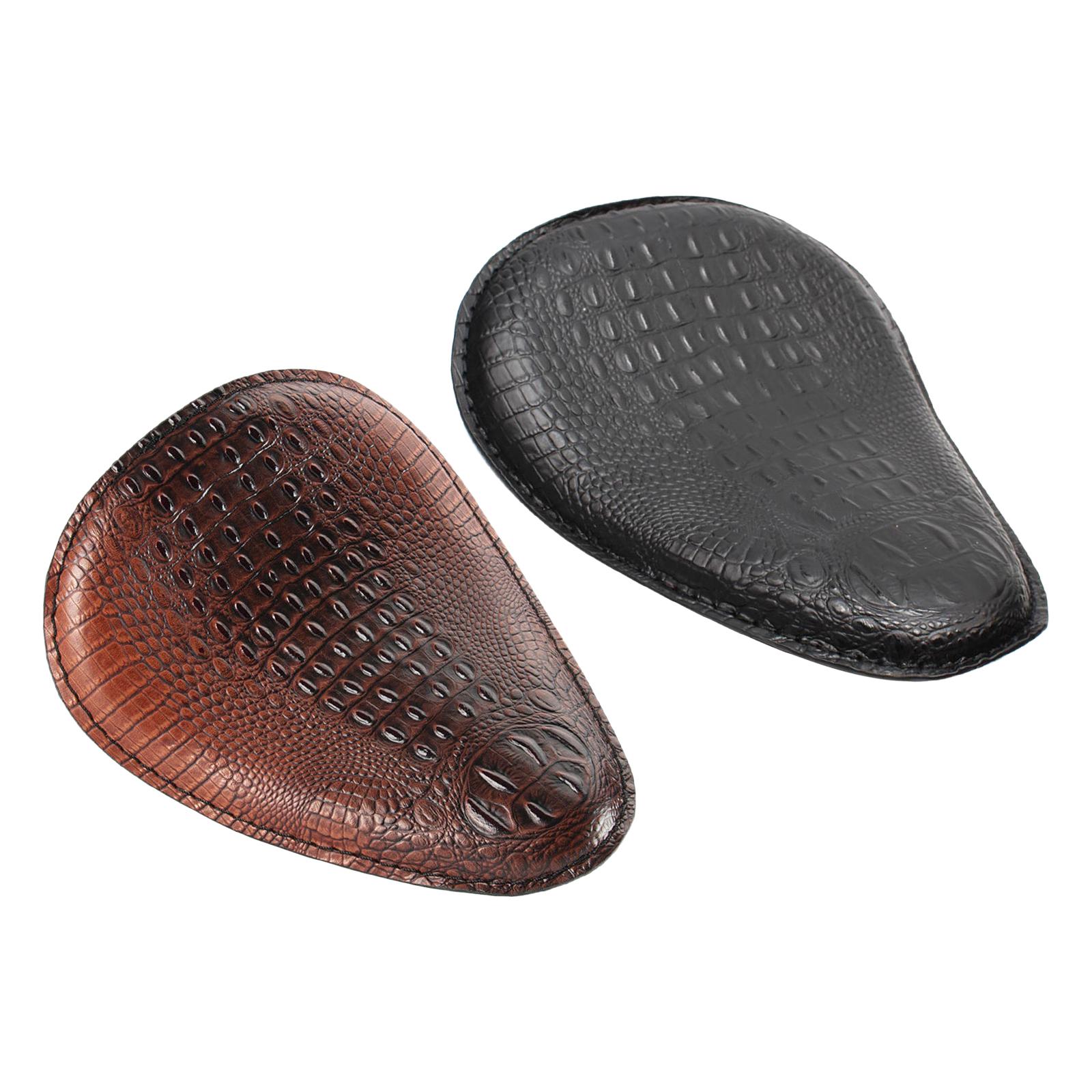 Motorcycle  Seat for    Custom Chopper Bobber Saddle Seat Brown