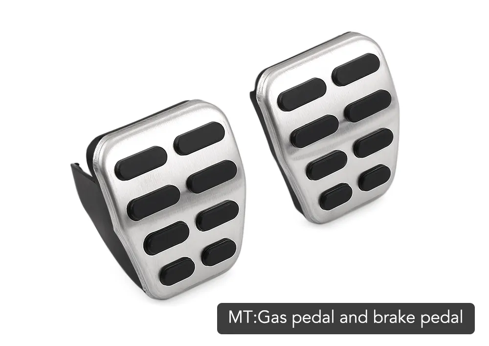 Auto Zubehör Fußstütze Gas Bremspedal Kupplung Pedal Für Skoda Octavia A5 Yeti Superb Für Seat Altea Leon Toledo Für Audi A3 TT – Detail 4