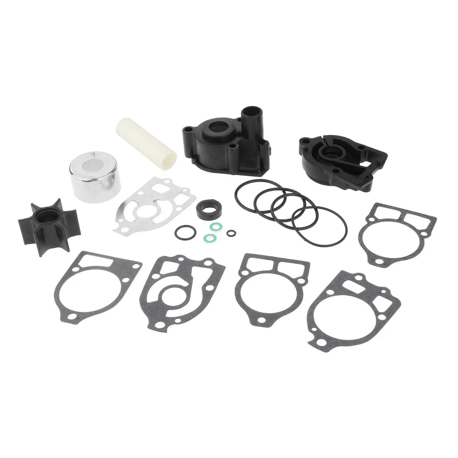 Water Pump Repair Kit with Housing Fit for Mercury 46-48747A3 Replacement