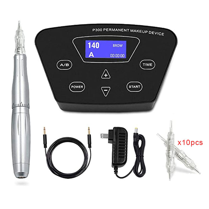 Best of BMX Permanent Makeup Machine Dermografo Micropigmentacion Device Eyebrow Machine For Eyebrow Lip Tattoo Pen Kit P300 Reviews & Tips