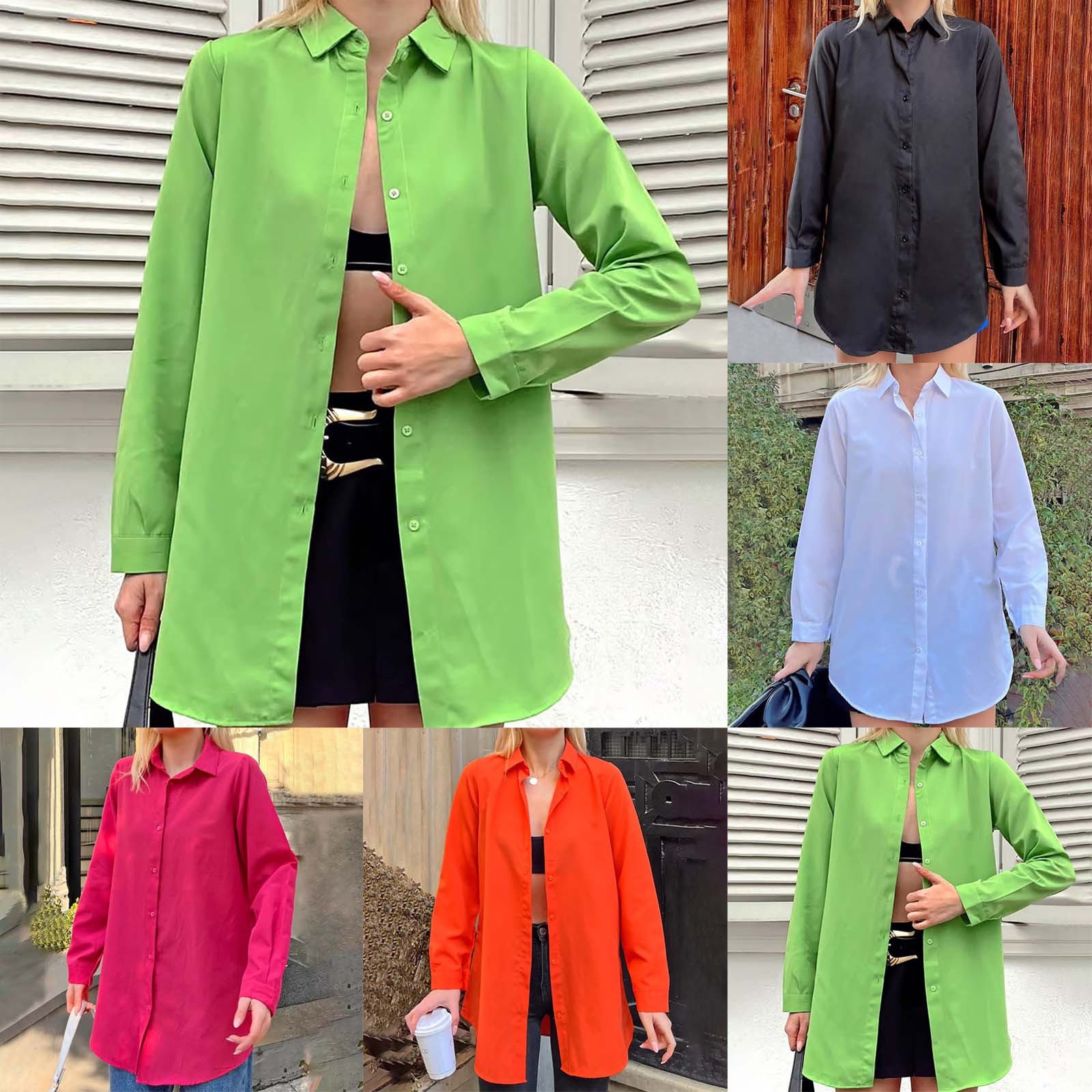 S69a5963357c240b99d9cd65c10a645d4k Vintage Cotton and Linen Oversized Shirts New 2023 Women Summer Spring Blouses and Shirts Buttons Casual Office Wild Tops