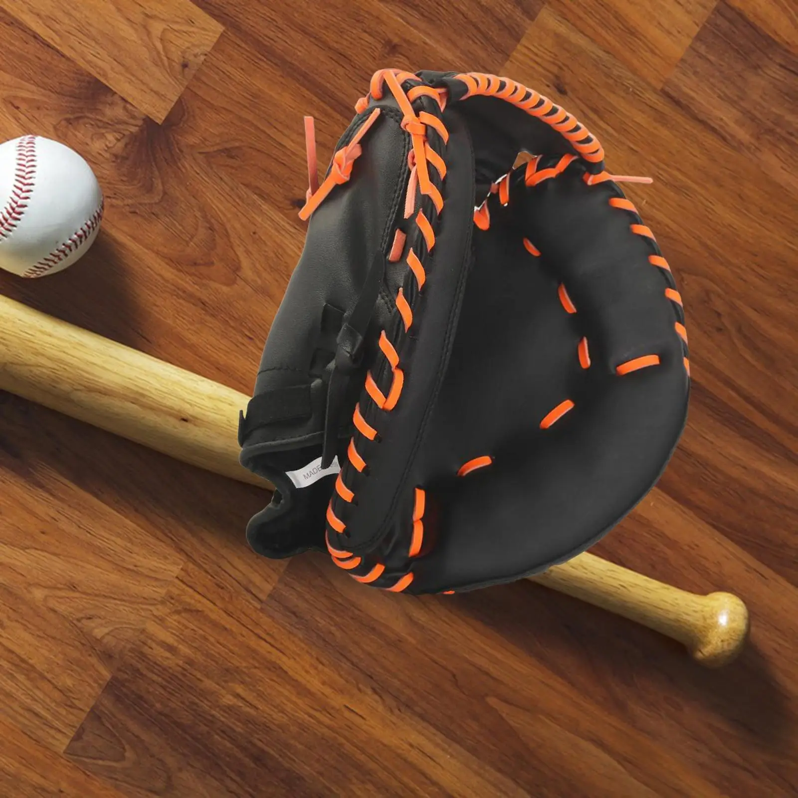 Sports Baseball Gloves PU Leather Softball Practice Equipment Thickened 12.5