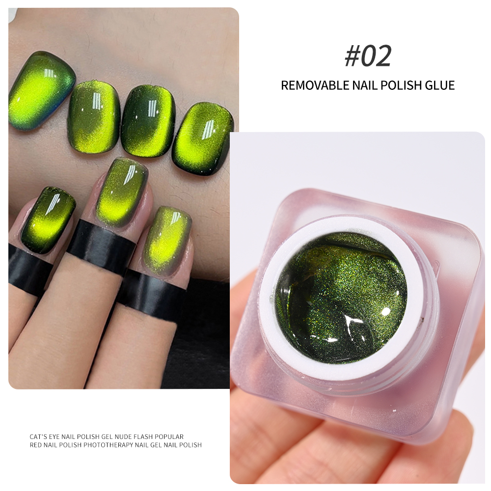 Best of 6g / Jar Cat Eye Magnetic Gel Nail Polish Laser Magnet Soak Off UV LED Manicure Semi Permanent Nail Art Gel Varnish Manicure Glue Reviews & Tips