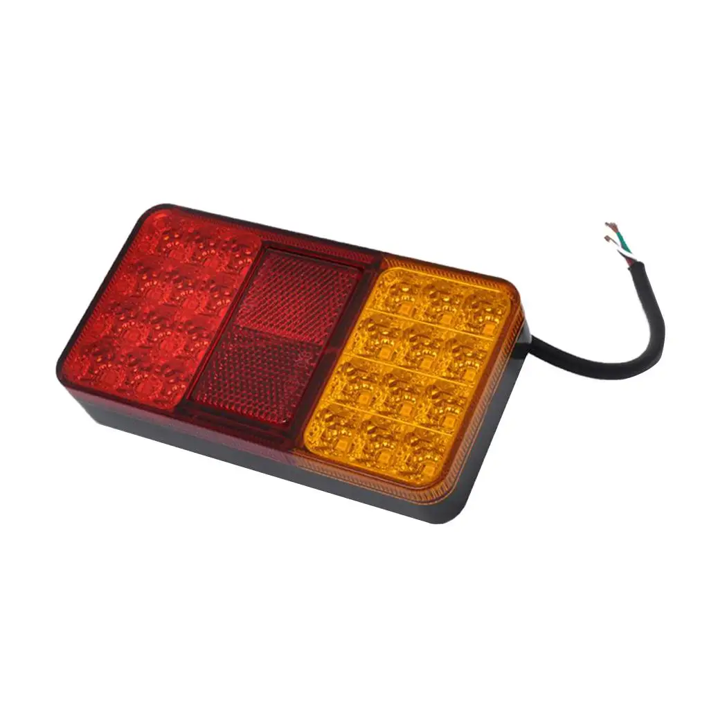 Universal 24 LED Tail Light Signal Indicator for Truck Trailer