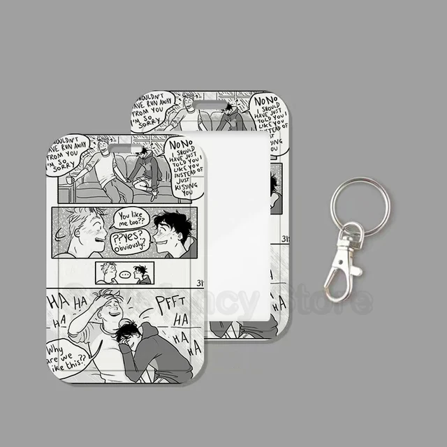 TV Heartstopper Season 2 Keychain Card Holder Charlie Nick Hi Leaves Keychains  Holders Bank Bus ID Credit Cards Key Ring Chains - AliExpress