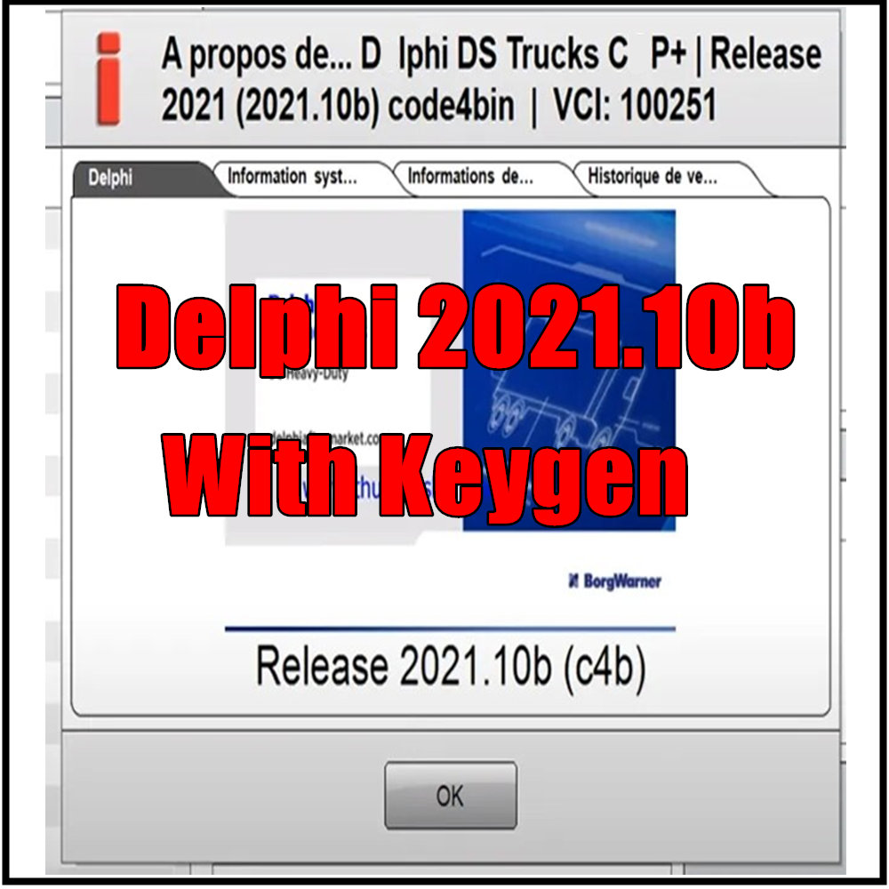 Logiciel Diagnostic Auto Delphi 2021 Multimarques - Sans Interface OBD - Pour Voitures, Utilitaires, Camions