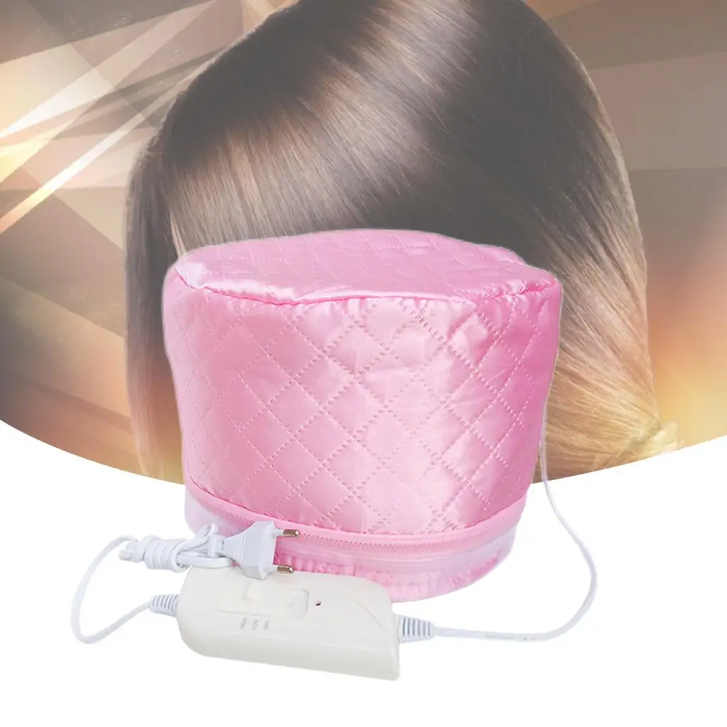 Hair Heating Hat Steamer 3-Modes Thermal Heat Hat Dryers Heating Hat for Deep Conditioning Salon Hair