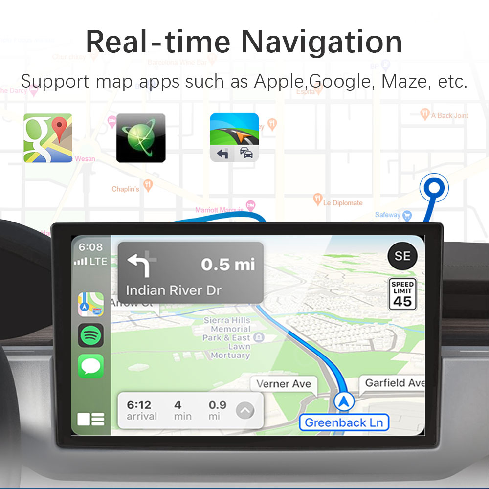 Беспроводной автоматический адаптер Apple CarPlay Android для Android радио  Mirrorlink музыка Siri видео подключение и воспроизведение беспроводной  CarPlay | AliExpress