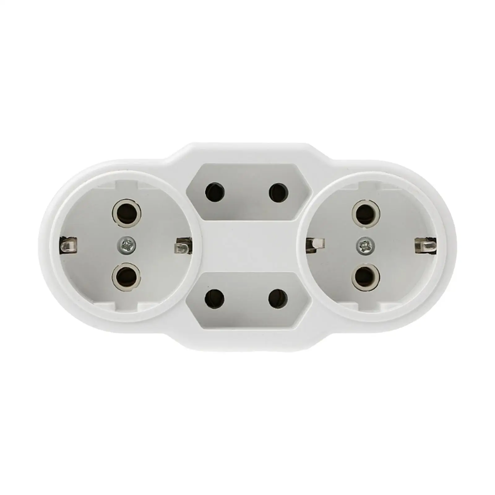 1 to 4 Way Russia Multiple Conversion Socket Plug Adapter Lightweight Converter Socket Compect Portable for travel Home