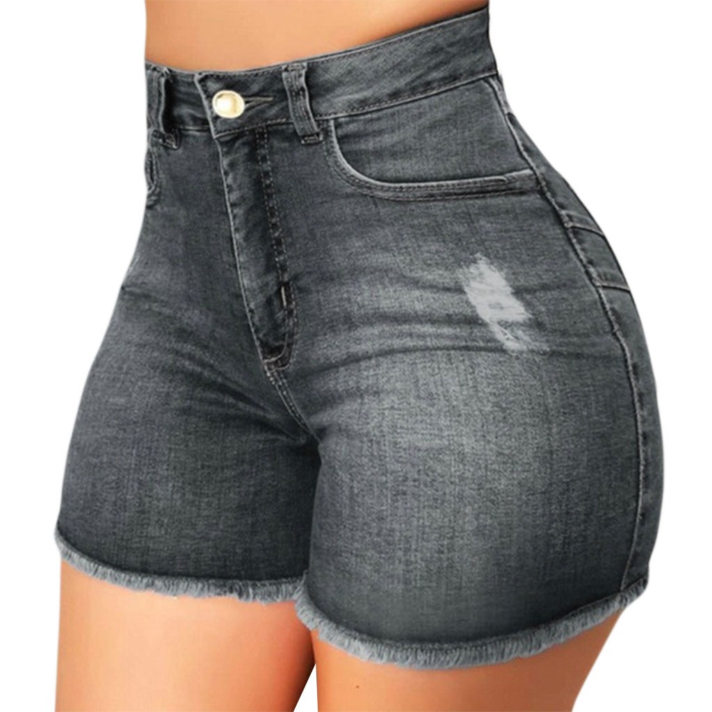 Title 3, Shorts Denim Jeans Woman Denim Shorts Broken Cr...