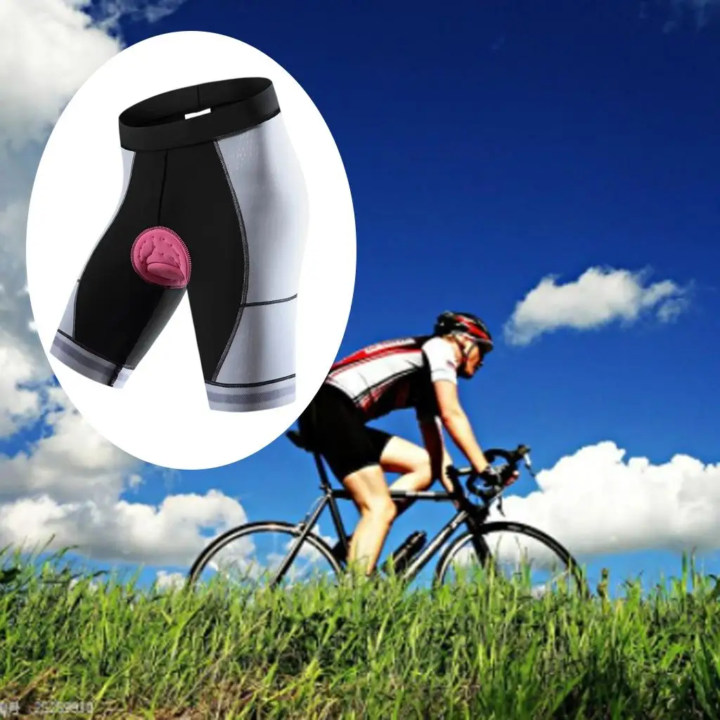 Women Cycling Shorts Padded Bike Shorts with Cycle Tights Wear for Outdoor Safety Cycling Riding Accs