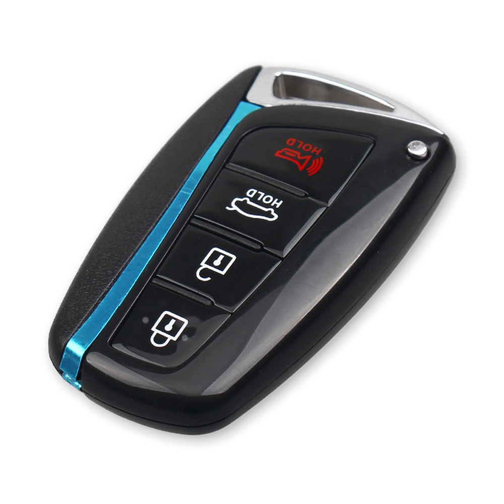 KEYYOU Für Hyundai Genesis Santa Fe 2012-2018 Equus Azera Tucson Smart Fob Fernbedienung Auto Schlüssel Shell 3/4 Tasten schlüssellose Abdeckung Fall – Detail 3