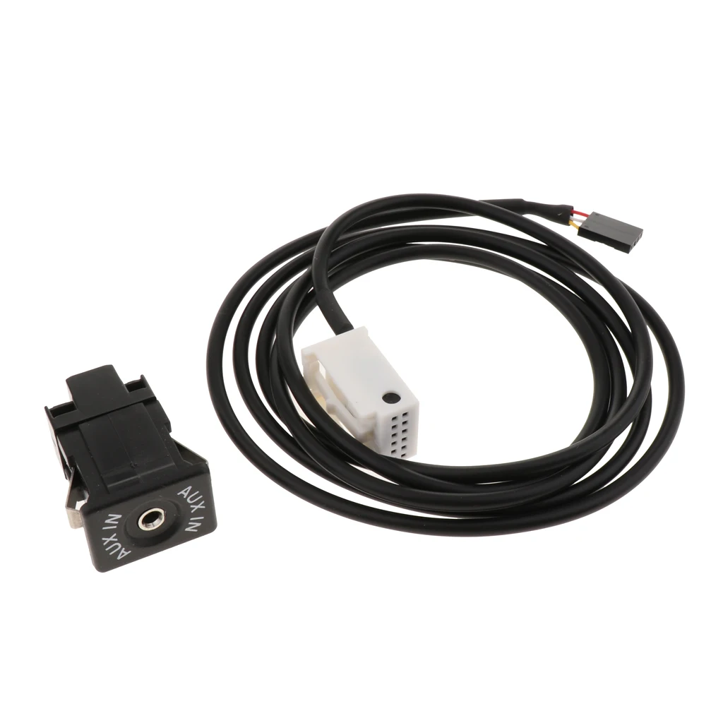 Car USB AUX  with Wire Harness Cable Adapter for R50/R52/2001-2006