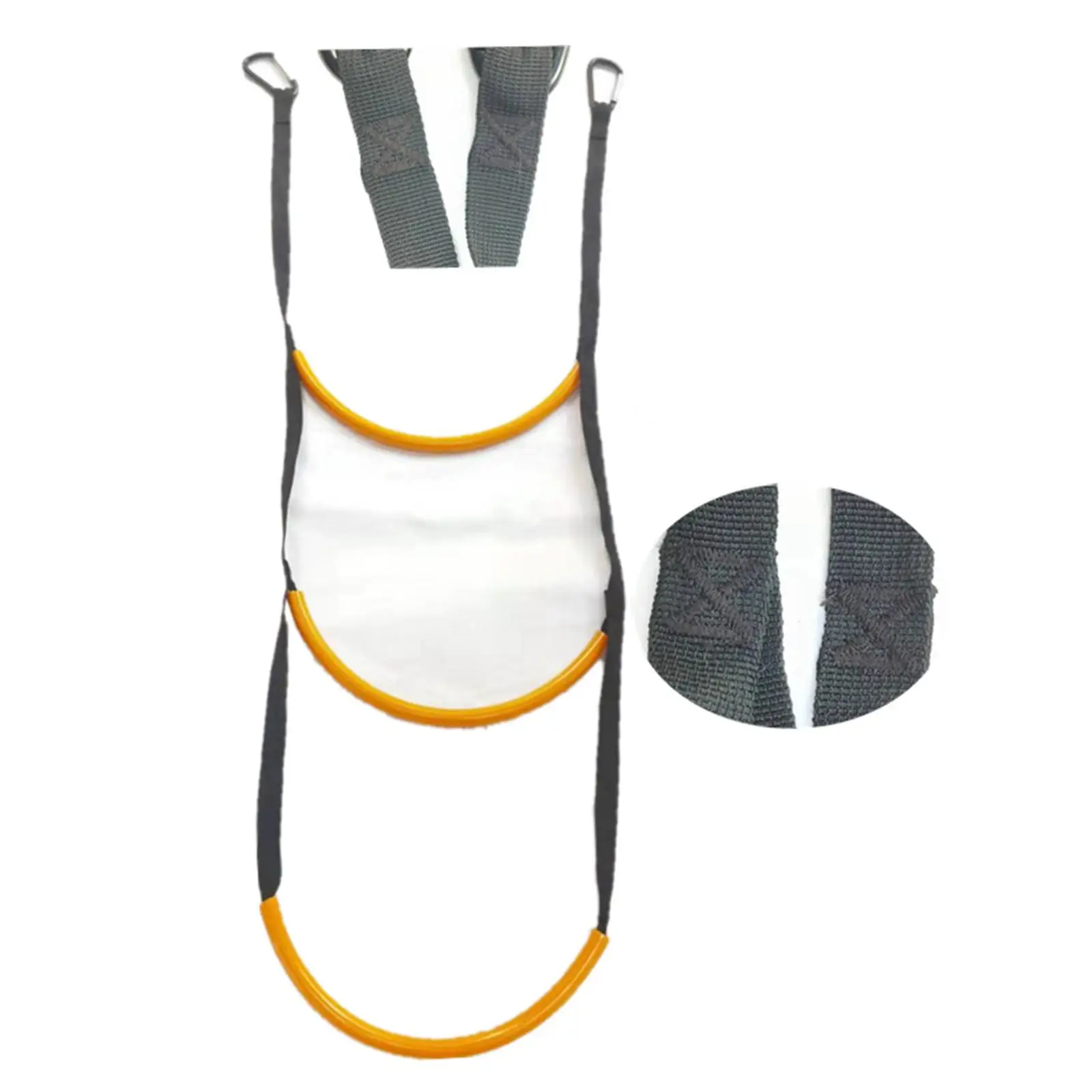 Nylon 3 Step Rib Boarding Ladder   Accessories Rope Ladder for Inflatable