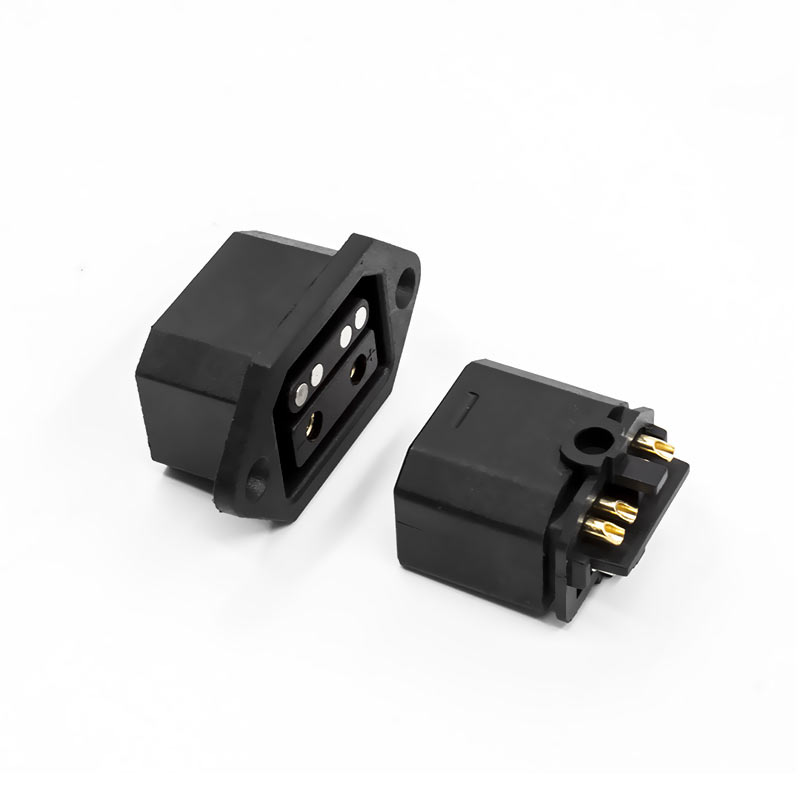 Description Picture 6 of item40A 2+4 E-Bike Battery Plug Socket High Current Electric Vehicles Discharge Connector Adapter 6pin Male Female Power Connectors