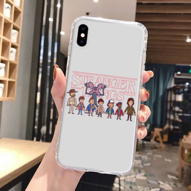 Stranger Things 4 TV series Phone Case Transparent for Huawei honor P mate Y 20 30 40 10 8 5 6 7 9 i x c pro lite prime smart