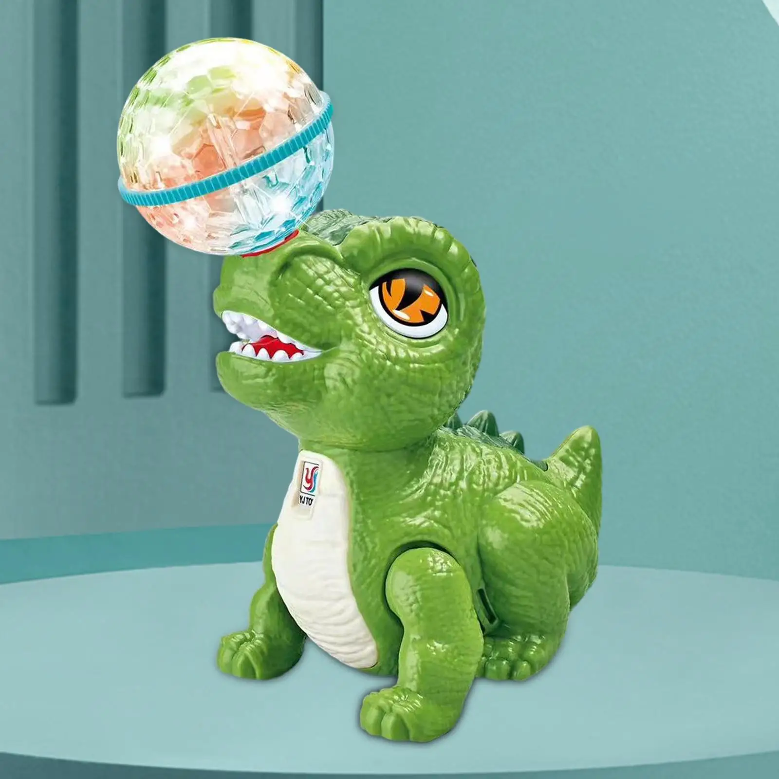 Electric Dinosaur Toys Rotating for Crawling Early Education Preschool