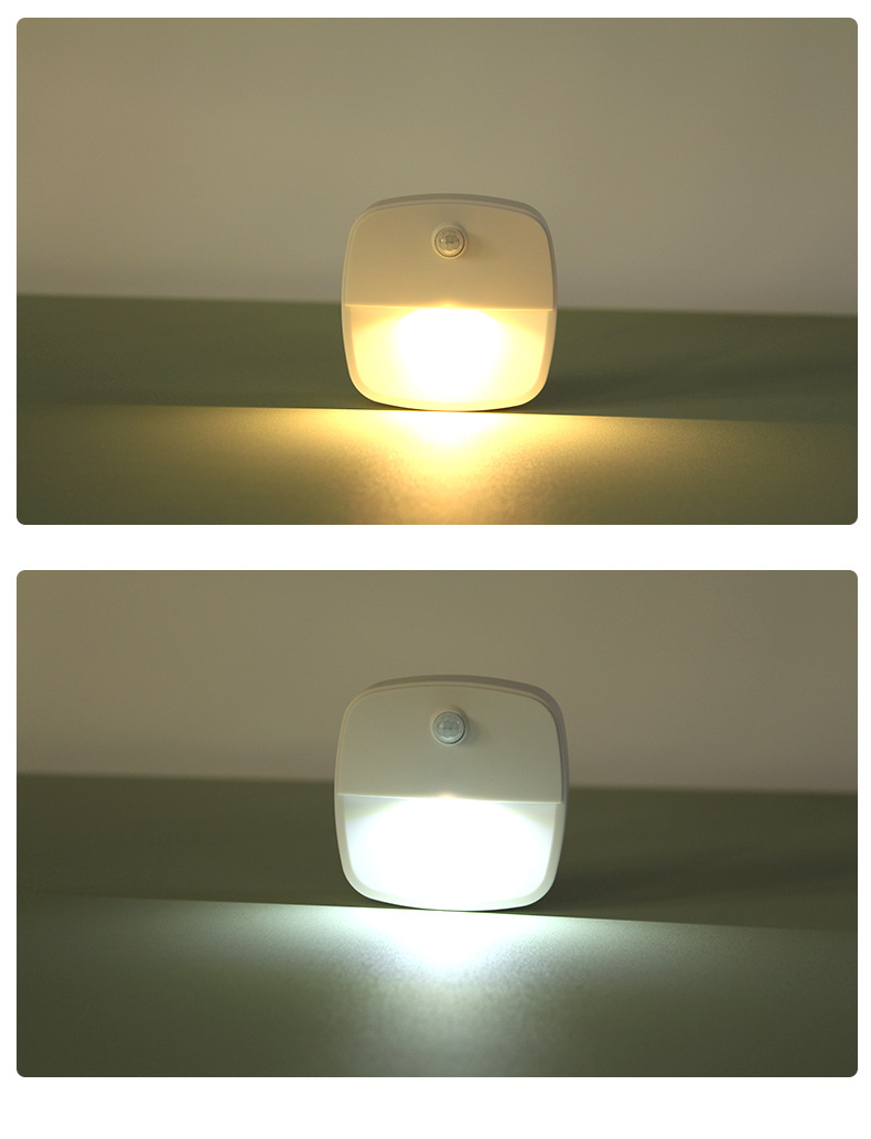 LED Night Light Cabinet Lights Smart Motion Sensor Light Wall Lamp for Home Aisle WC Hallway Stair Kitchen Bedroom Night Lamp