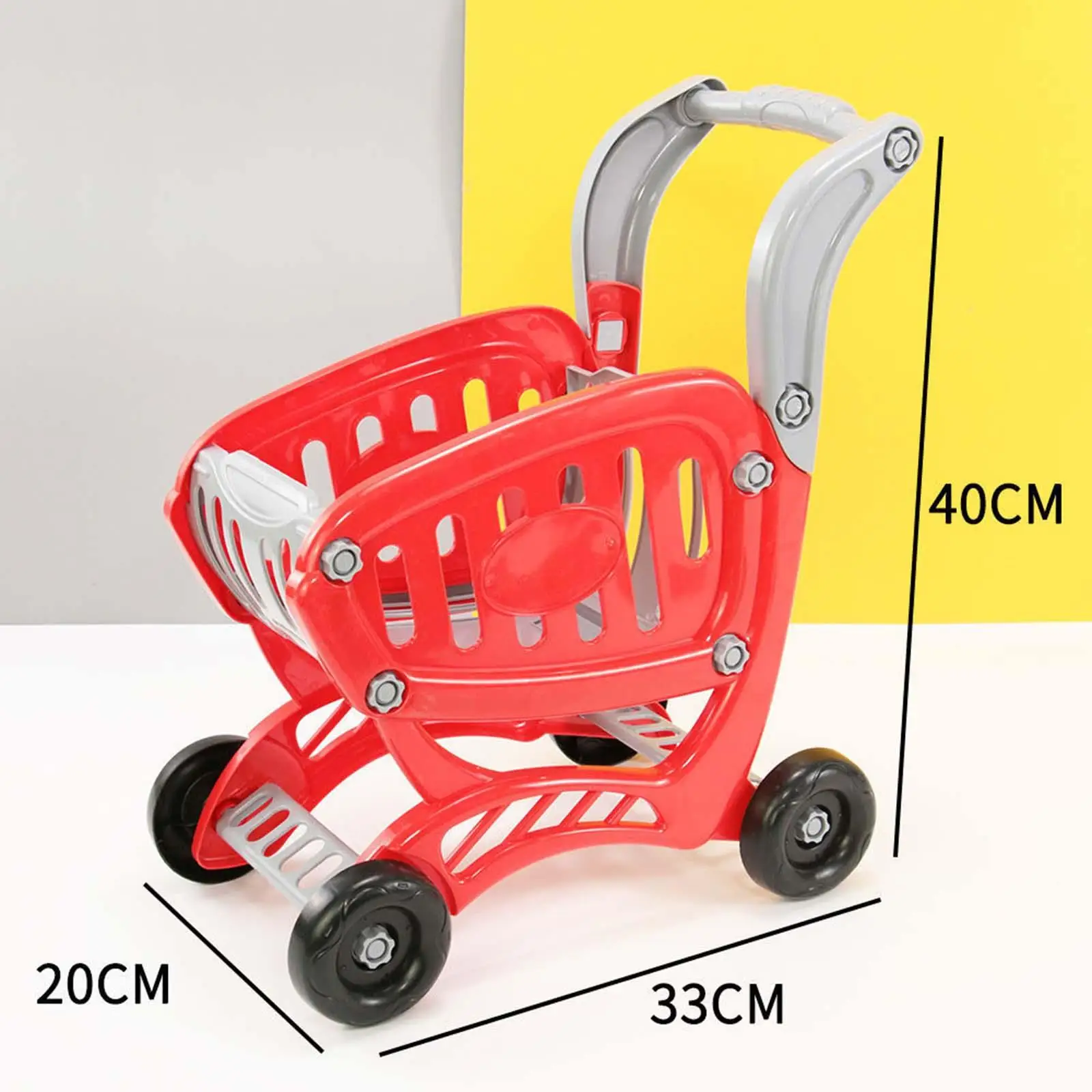 Simulation Children`s Shopping Cart Toy Shop Shopping Cart for
