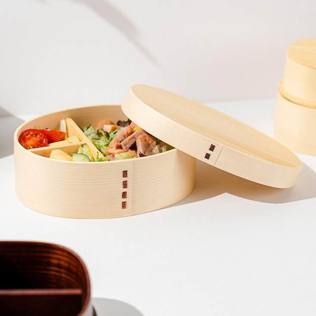 Wappa disposable food containers with lids 10 Japanese bento box