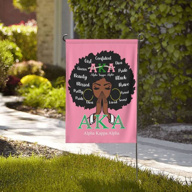 Yard Card Lawn 2024 Decor: AKA Alpha Sorority Yard Card RA368