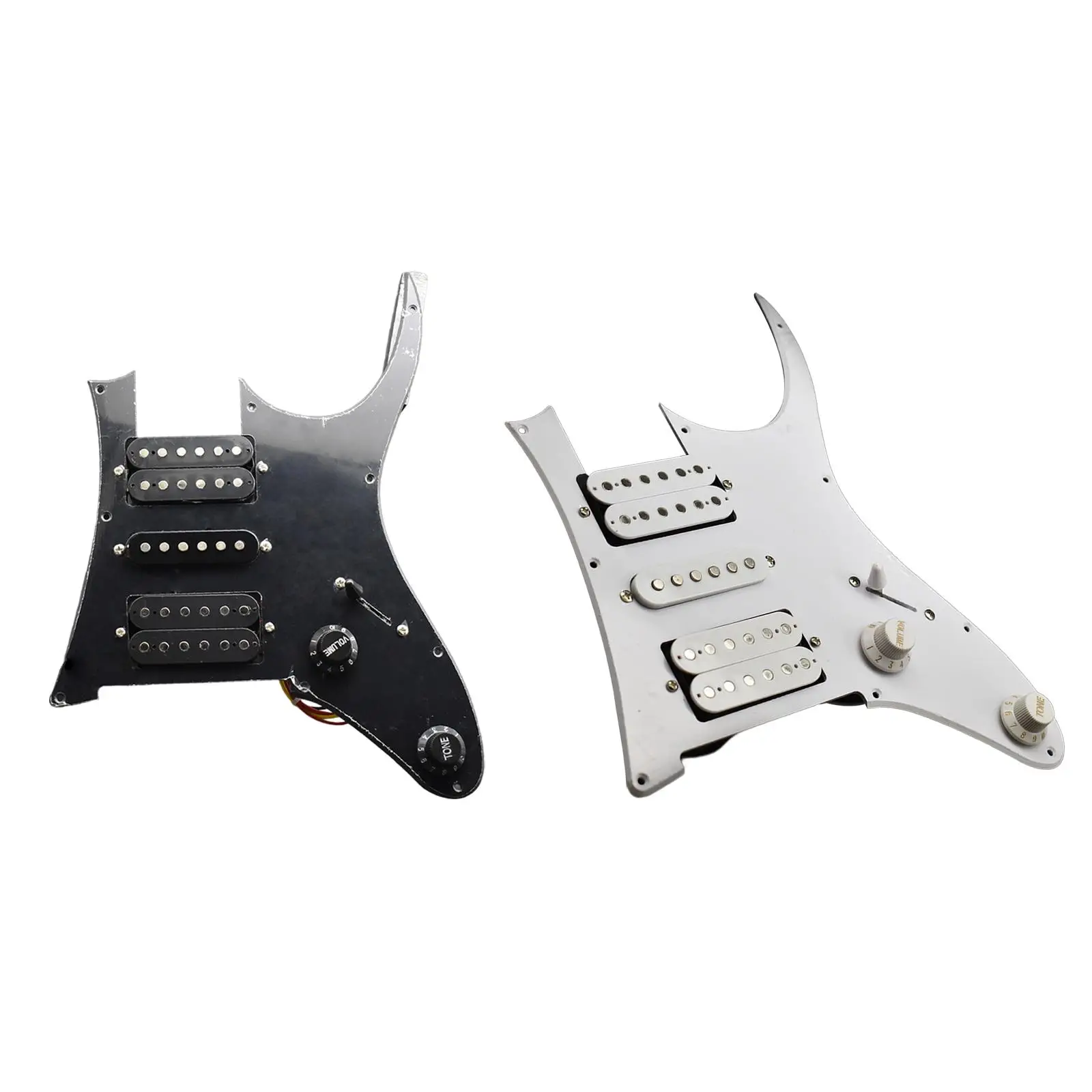 Humbuckers Pickup Electronic Components Wear Resistant Pickguard Assembly Loaded Pickguard for Acoustic Electric Guitars Accs