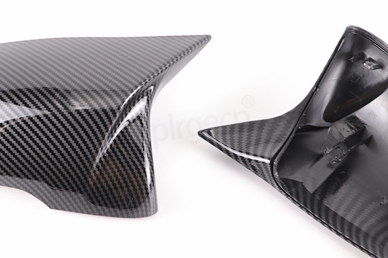 Carbon Fiber Style Black Rearview Side Mirror cover Caps for BMW X1 F48 X2 F39 F40 F53 F44 Z4 G39 Toyota Supra Side Mirror shell