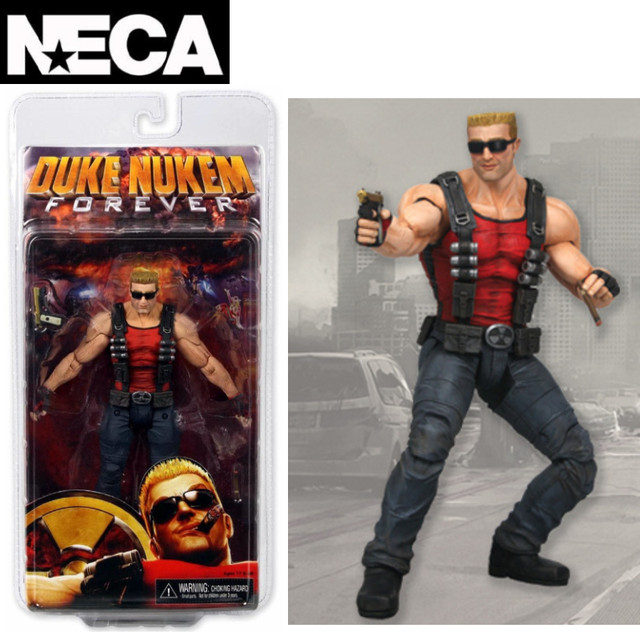 NECA Duke Nukem Action high quality Figure Complete