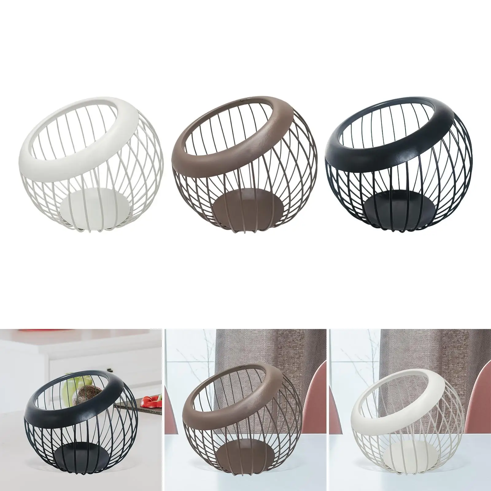 Coffee Pod Holder, Tidy Fruit Storage Basket, for Organization Offices Cafe