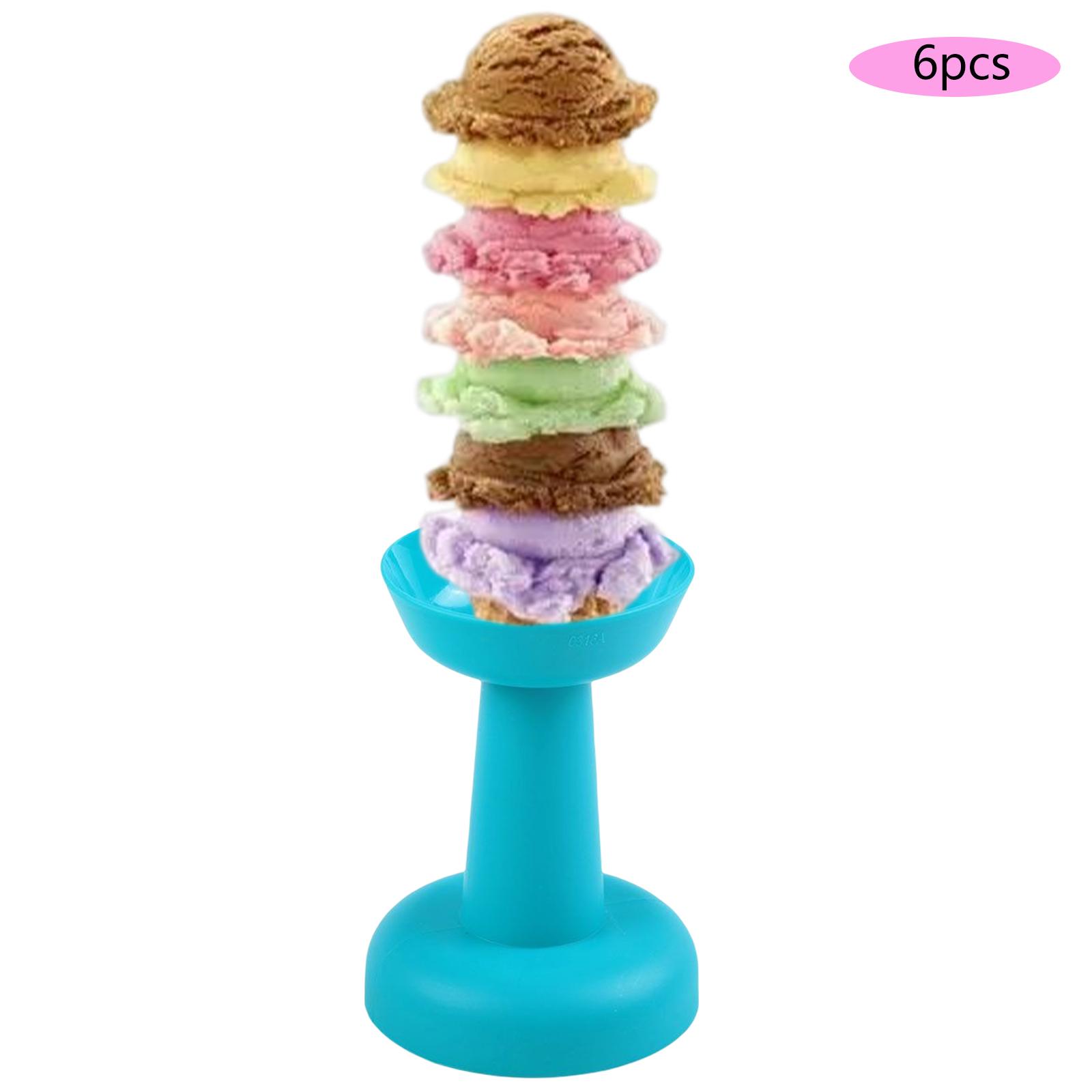 6Pcs Multipurpose Cream Holder Decorative Practical Round Reusable Dessert Cup