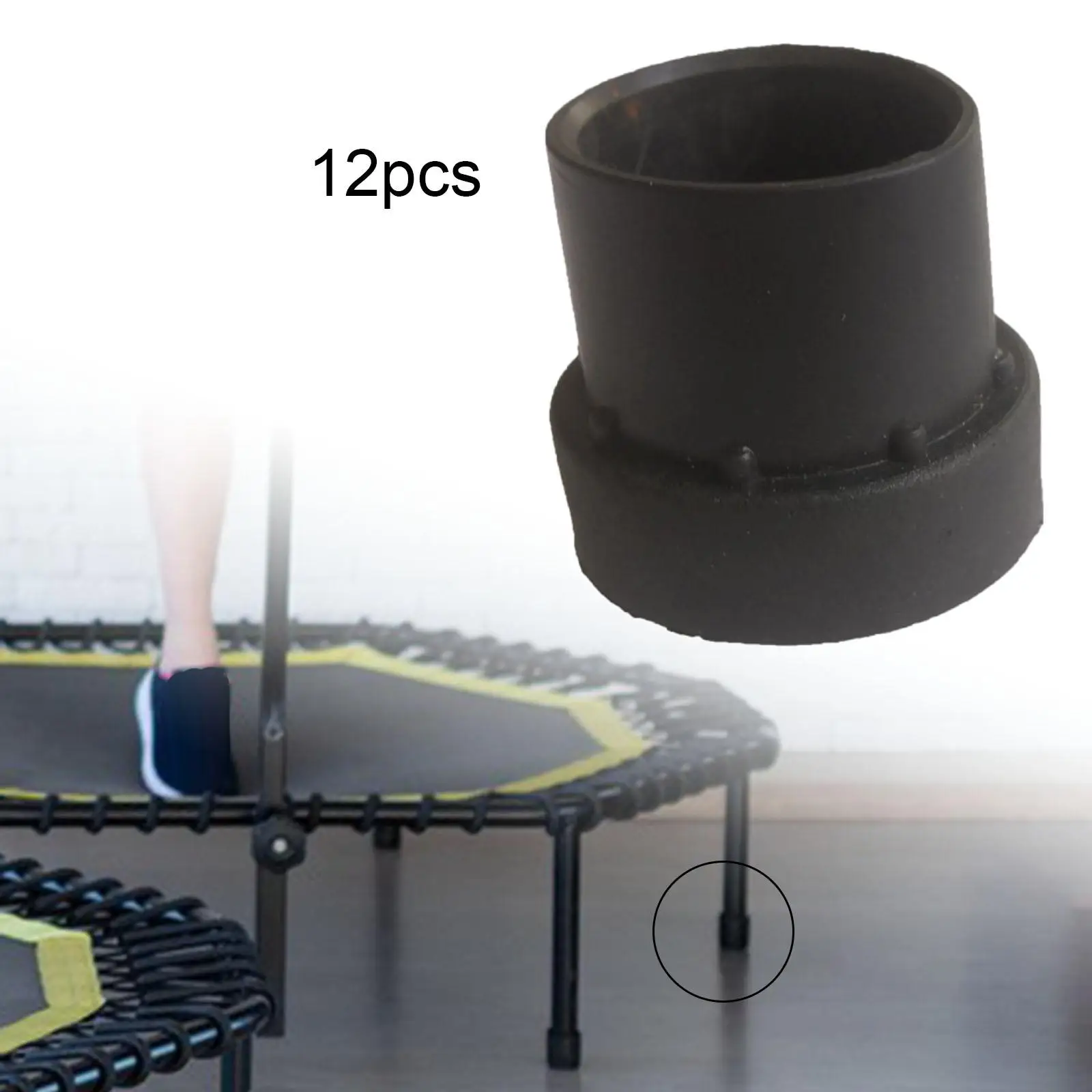 Trampoline Leg Cover Durable Feet Table Jump Bed Pipe Cover for Furniture