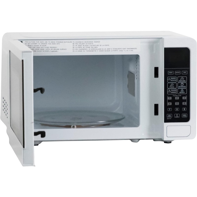 Title 12, Microwave Oven 700-Watts Compact with 6 Pre Coo...