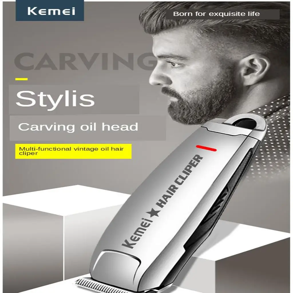 KM-2812 Professional  Clipper  Cut Cutting Kit For Men Father Husband