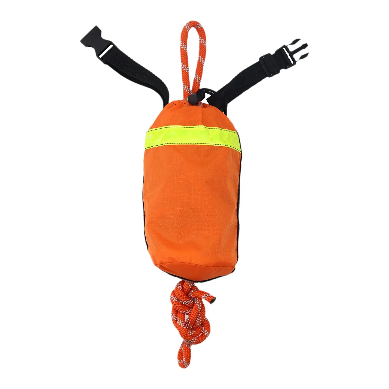Reflective Rope Throw Bag Floating Throwing Line for Ice Fishing Canoeing