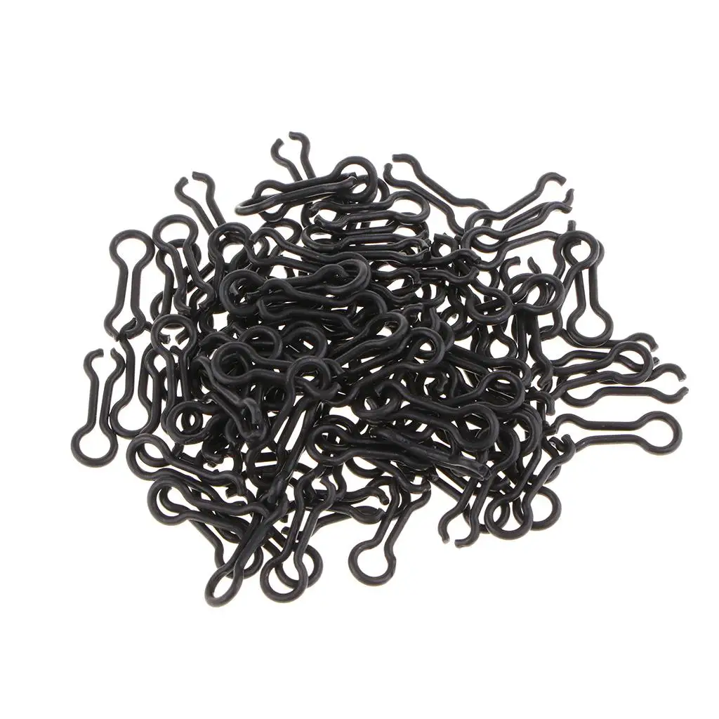 100pcs Count Size S / L Fishing Sinker Eyes - Eyelets for Lead Weight Molds