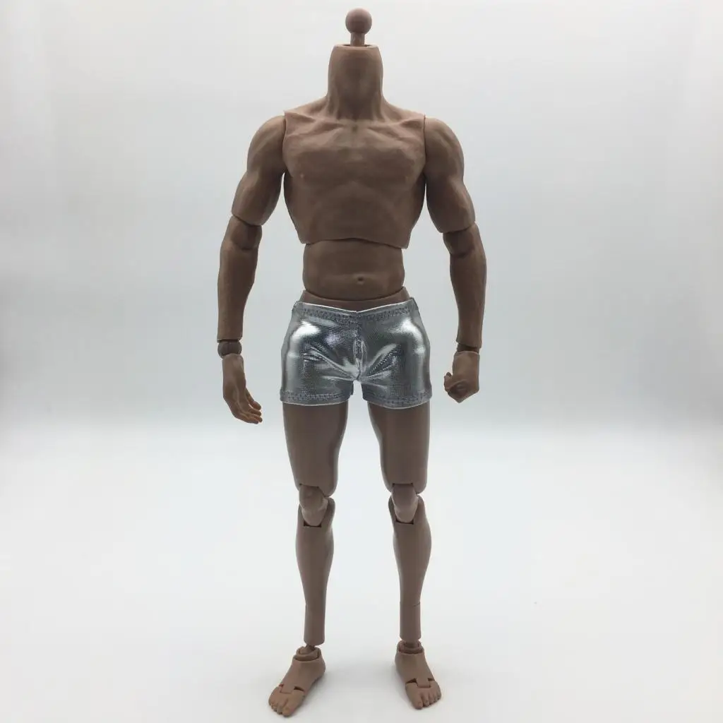 1/6 Scale Mans Artificial Leather Underwear Shorts For 12``   Figures