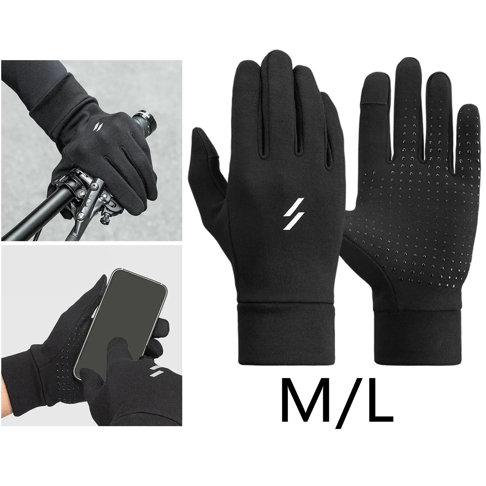 Winter Warm Gloves Touch Screen Anti Slip Windproof Mittens Cycling Outdoor