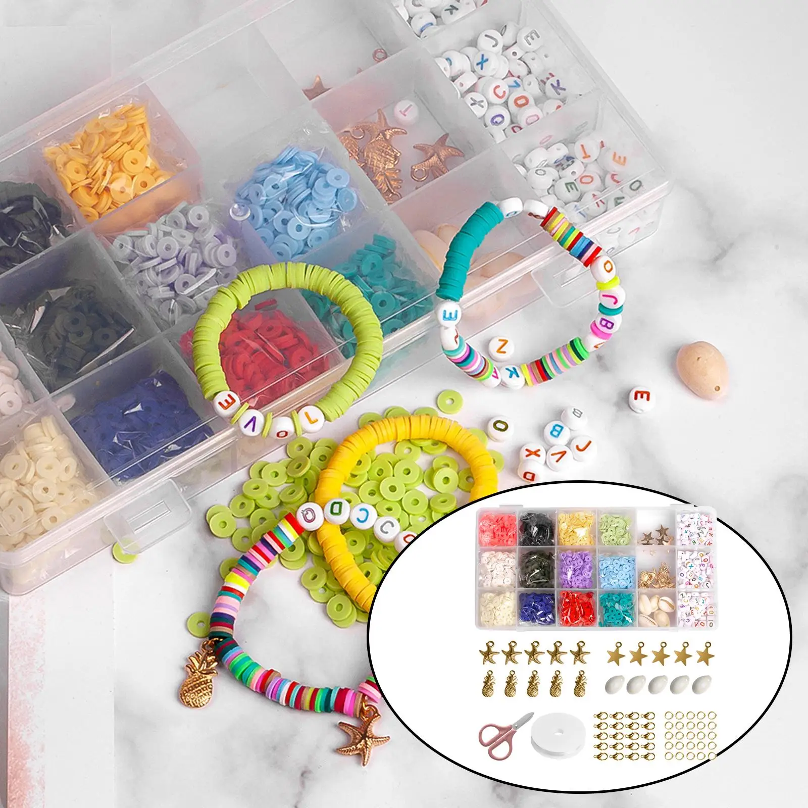  Jewellery Making Kit Findings Handmade DIY Beading Crafting for Earring Craft