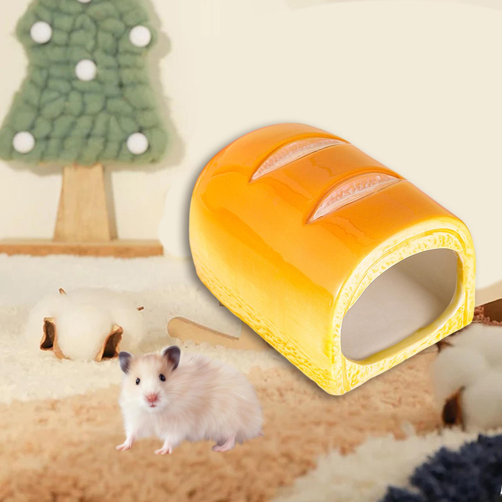 Hamster Cage Hamster Sand Bath Hamster House for Hedgehog Squirrel Small Pet