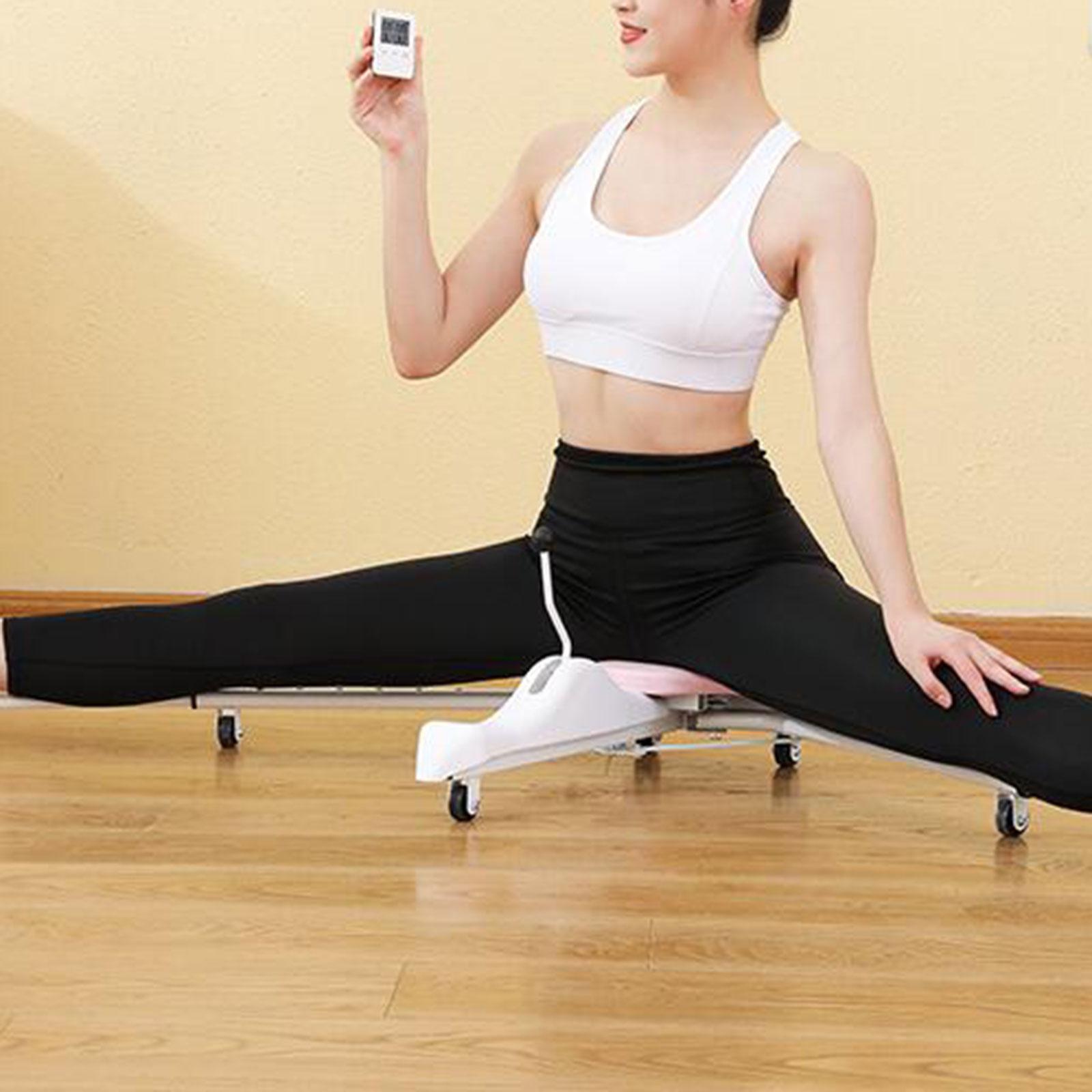 Leg Stretcher Fitness Exercise Stretching Adjustable Length 0-210 Degree Split Machine for Train Leg Women Men Workout Device