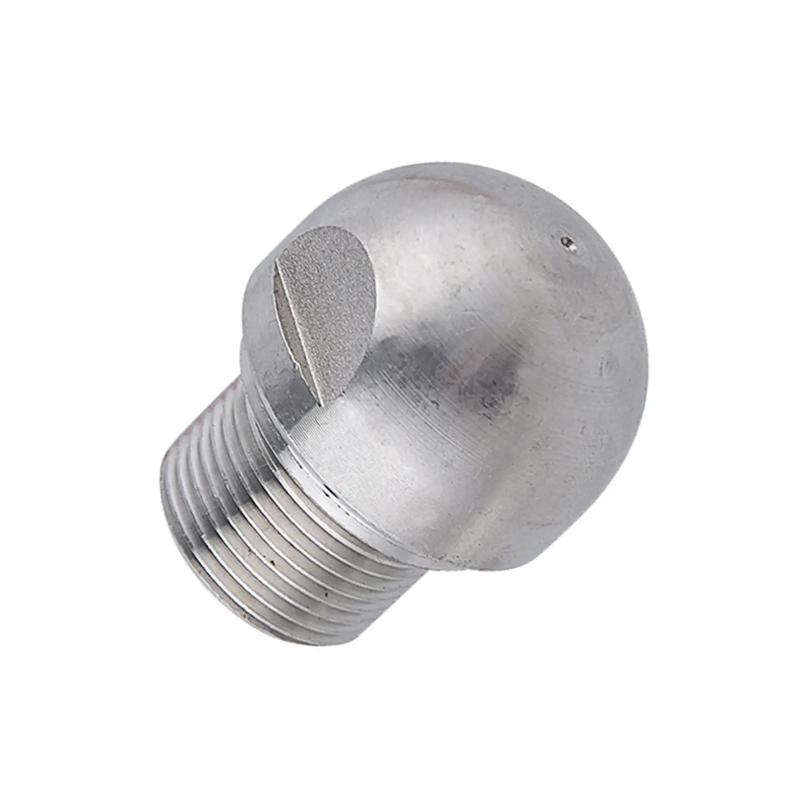 Rotating Button Nose Sewer Jetting Nozzle Pressure up to 300Bar 1/4`` Quick Connect for Sewer Pressure Washer Accessories