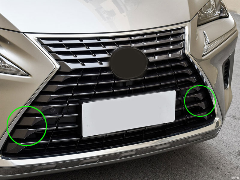 L or R Front Bumper Towing Hook Eye Cap Cover For Lexus NX200