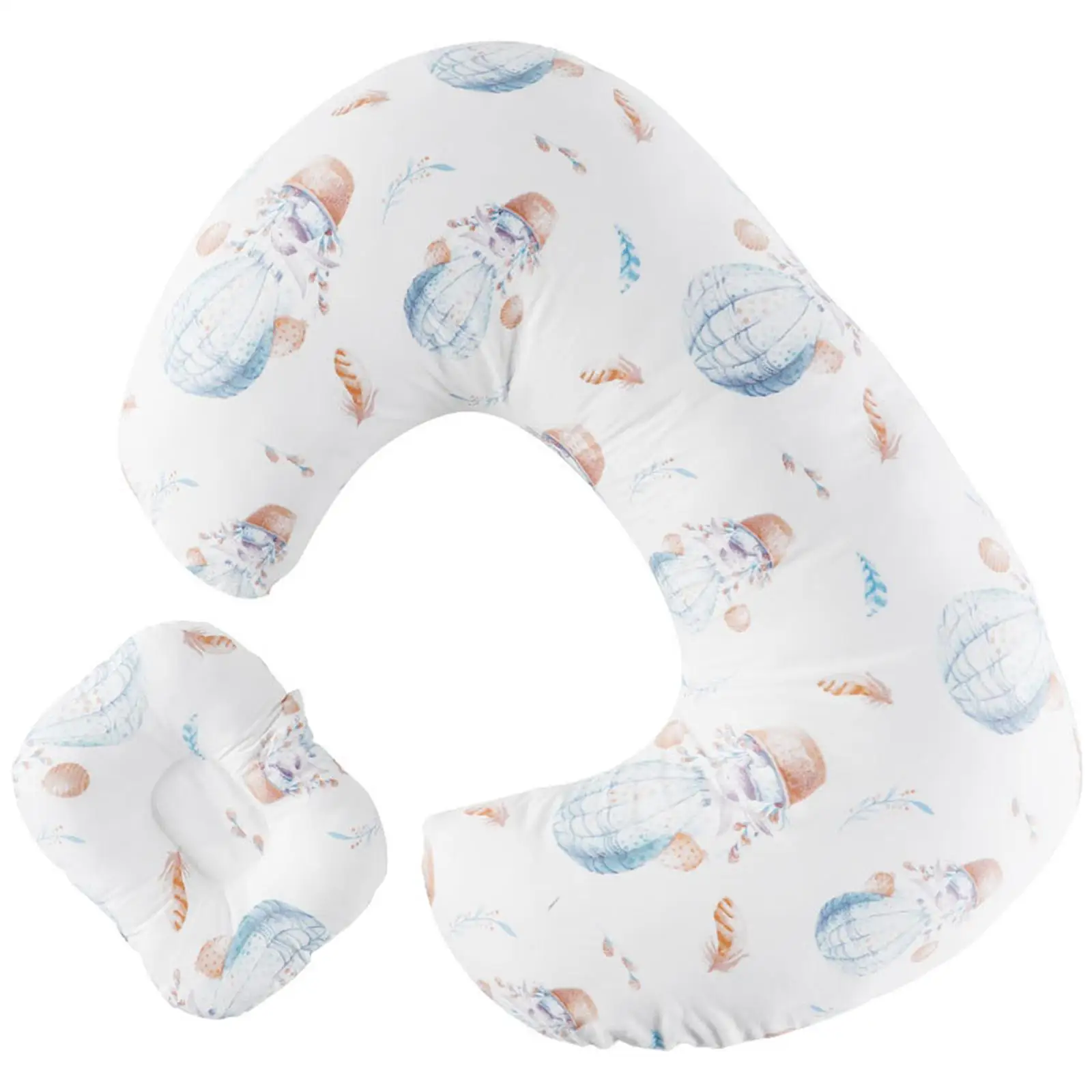 Nursing  Soft Breathable with Hidden Zipper Feeding Waist Cushion Support  Breastfeeding  for Women Feeding