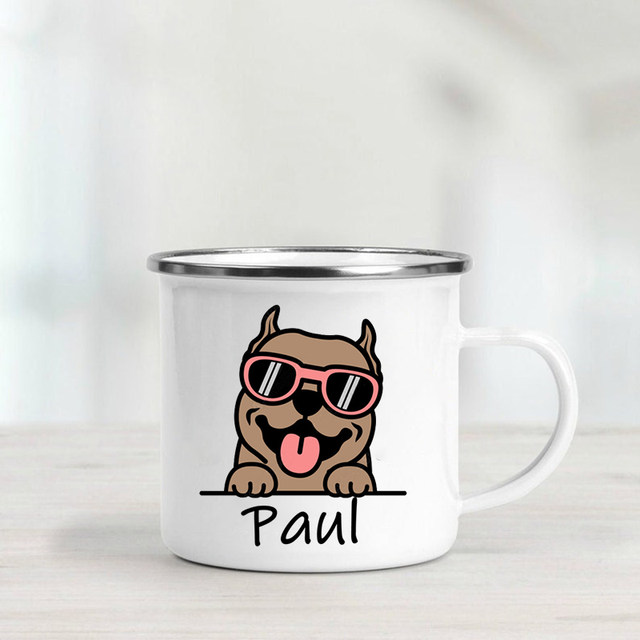 Tazza personalizzata Foto Cane Zampette