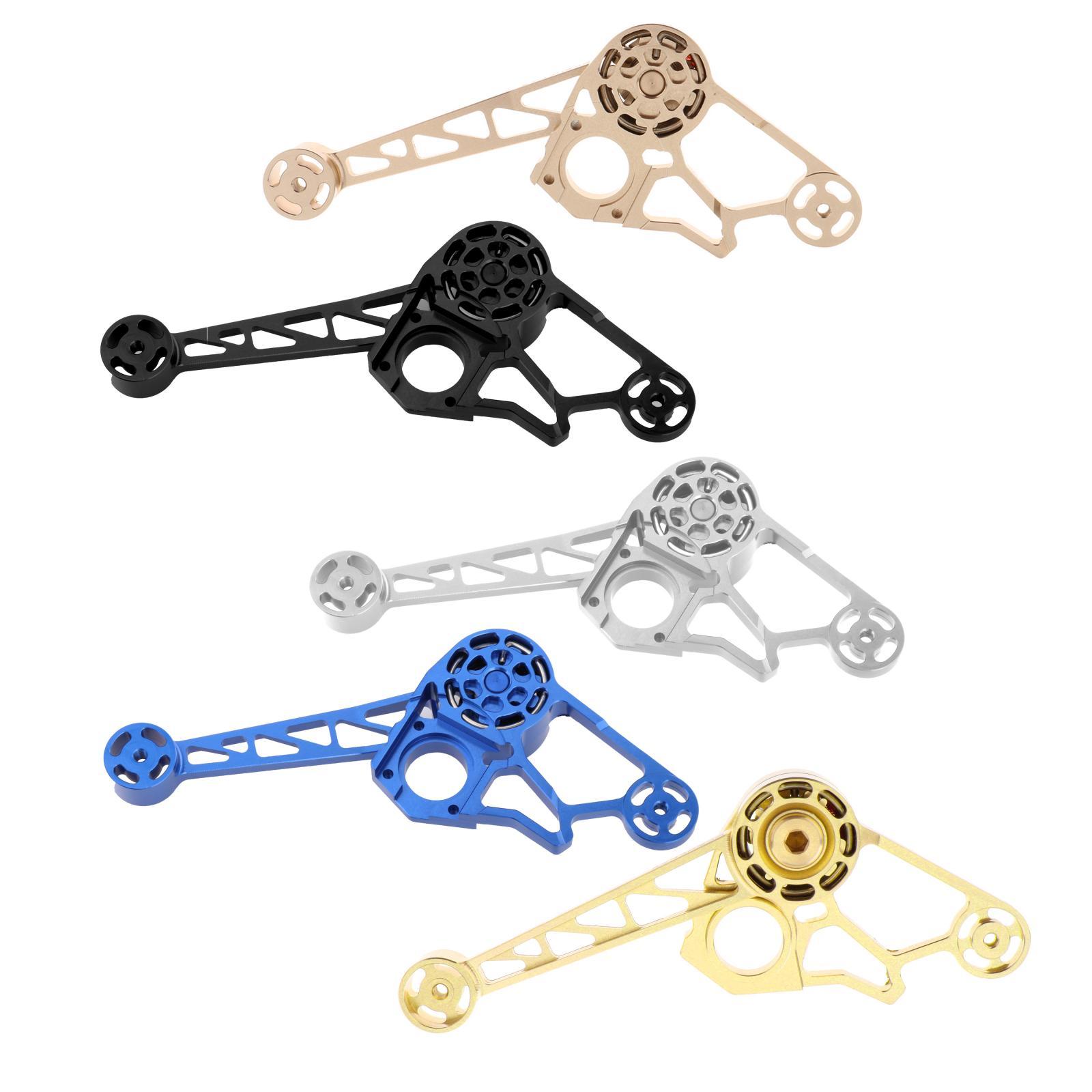 Aluminium Alloy Folding Bike Chain Tensioner Derailleur Rear Guide Single for Adjuster