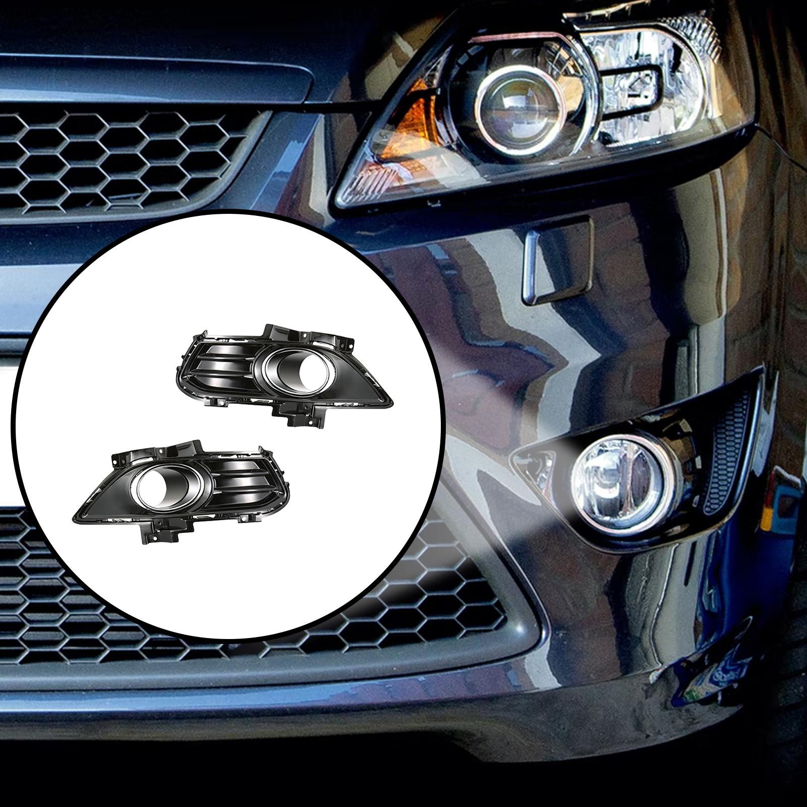 DS7Z-17E810-Aa 1Pair Front Fog Light Lamp Cover Grille Left and Fog Light Bumper Housing Bezels for Focus 