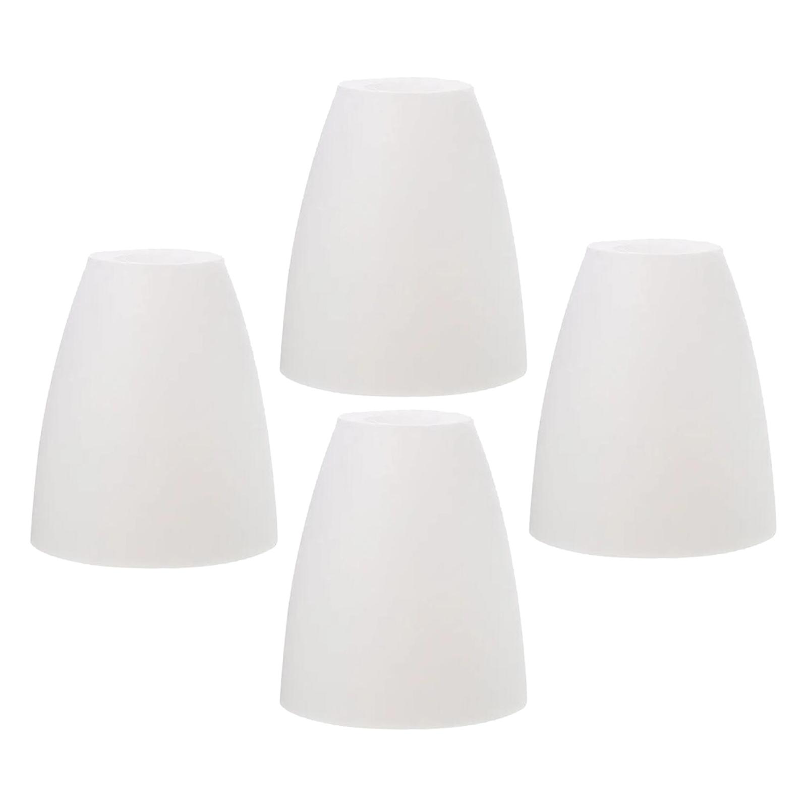 4Pcs Pendant Lamp Shade Chandelier Cover for Bedroom Dining Room Dorm