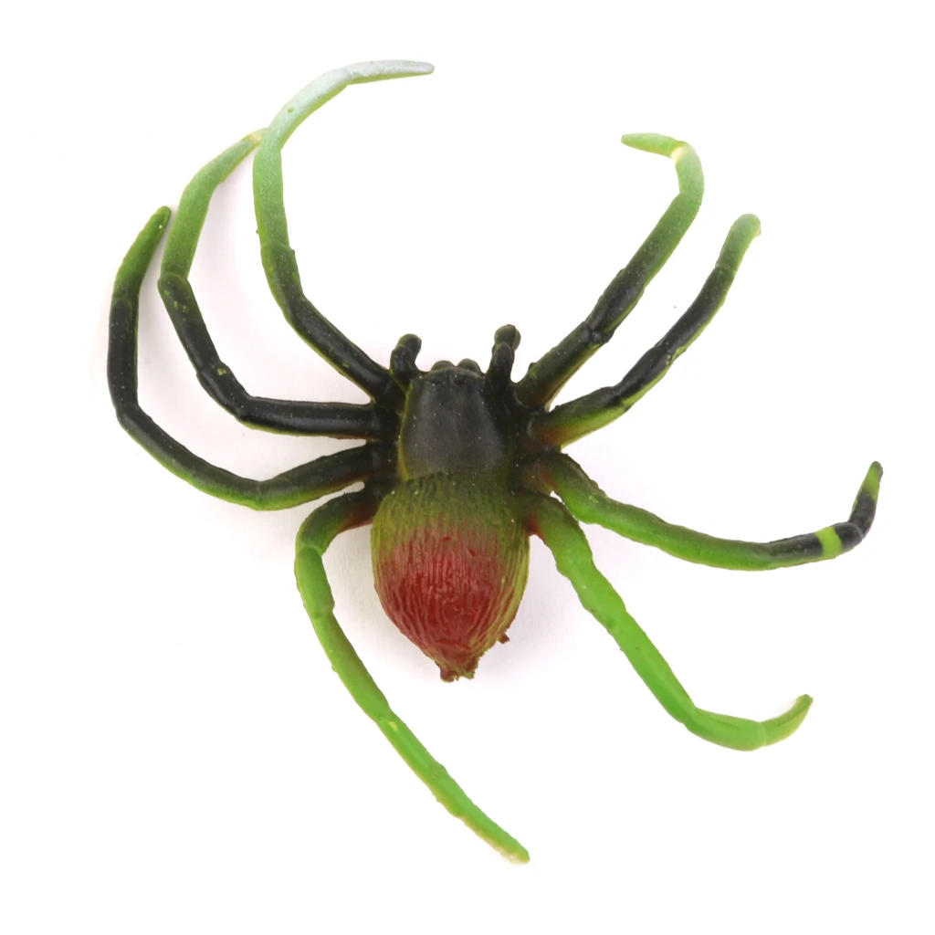 Approximately 12  PVC children`s  spider spider  gifts